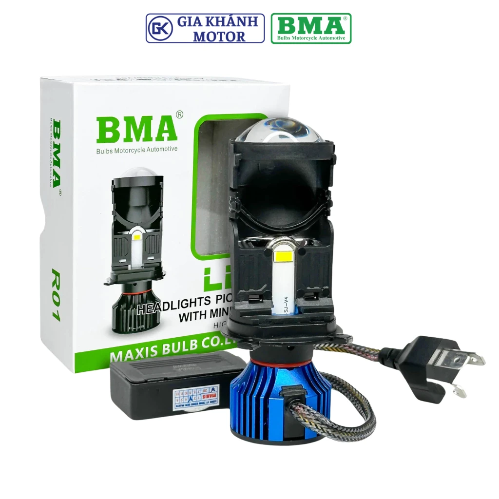 Đèn BMA R01 trong ảnh sản phẩm của Gia Khánh Motor